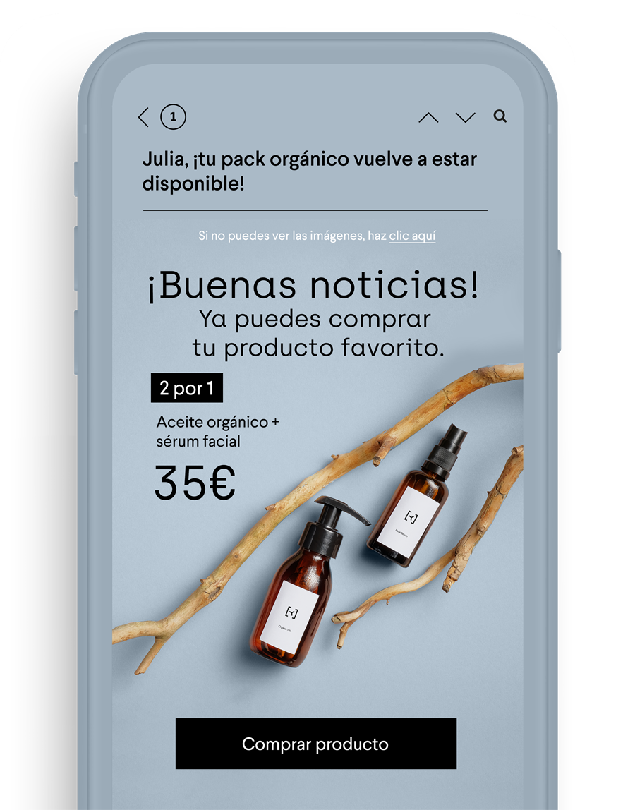 Vista previa de la plataforma Probance en móvil